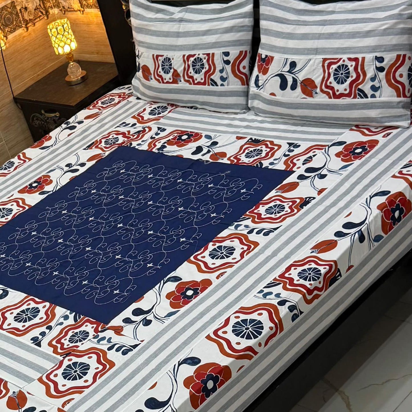 Patch Work Bedsheet