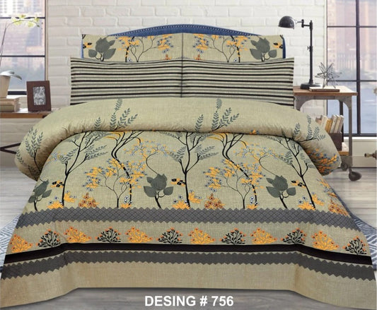 Export Cotton Double Bedsheet