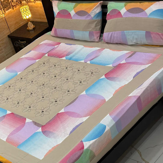 Patch Work Bedsheet
